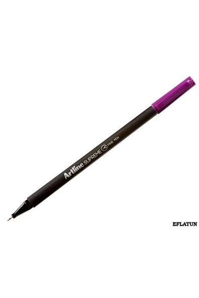 artline Supreme Fine Pen 0.4 mm Keçe Kalem Eflatun - 1