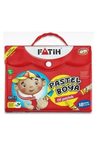 Fatih King Size Pastel Boya 18 Renk (ÇANTALI) ürün görseli 1