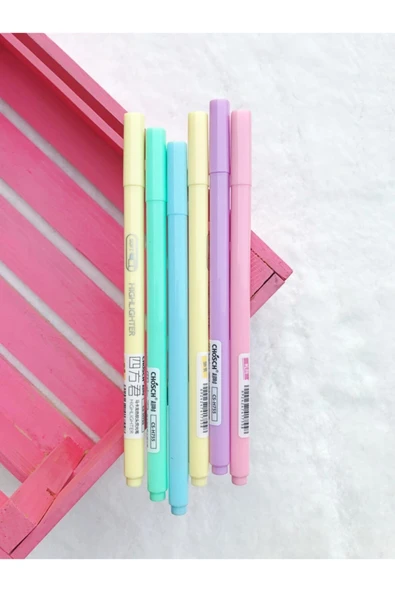 Maxx Chosch Cs-h755 Fosforlu Kalem 6 Lı - Resim 2