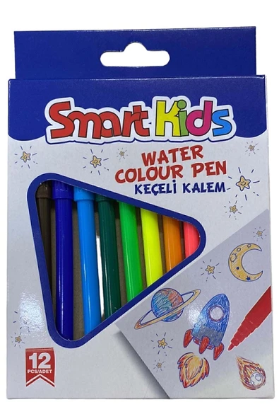 Smart Kids Keçeli Kalem 12 Li 3560 ürün görseli 1