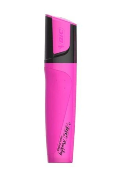 Bic Flat Highlighter Marking Fosforlu Kalem 4 Lü Set - Resim 4