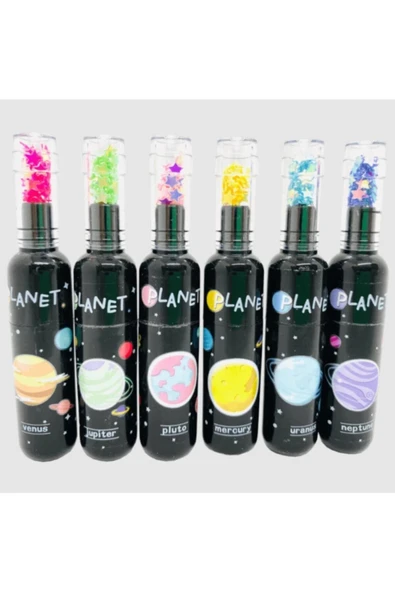 Planet Fosforlu Kalem Gezegenler - 6'lı Paket ürün görseli 1