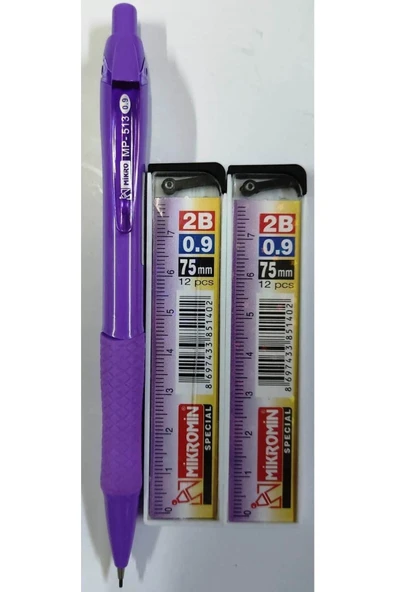 Mikro -0.9 Uçlu Kalem+2 Kutu Uç ürün görseli 1