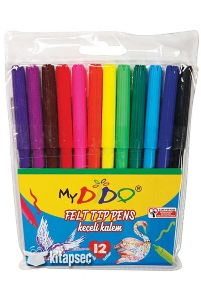 My Dido Südor Mydido 12 Renk Keçeli Kalem Kk01 ürün görseli 1