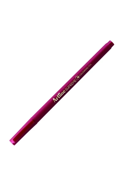 artline Supreme Coloring Keçe Uçlu 0,6mm Koyu Kırmızı Kalem - 1
