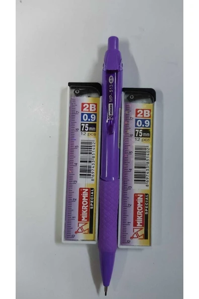 Mikro -0.9 Uçlu Kalem+2 Kutu Uç - Resim 4