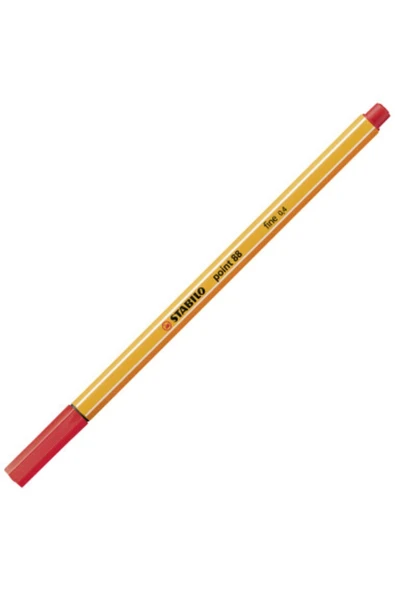 Stabilo - İnce Keçe Uçlu Kalem - Point 88 - Kırmızı ürün görseli 1