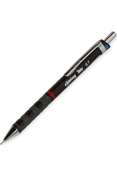 Rotring Tikky Okul Seti 0.7 Mm Bordo Versatil Kalem Silgi Uç - Resim 2