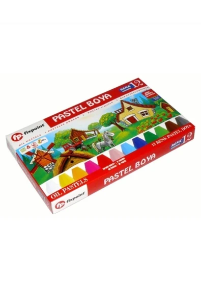 FixPoint Pastel Boya 12 Renk ürün görseli 1