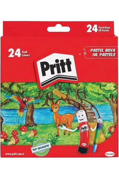 Pritt 24'Lü Pastel Boya - Karton Kutu ürün görseli