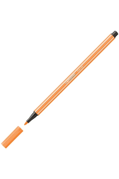 Stabilo Pen 68 1.0mm Keçe Uçlu Kalem 68/054 Floresan Turuncu ürün görseli 1