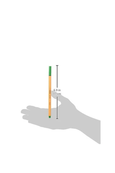 Stabilo 88/36 0,4 mm Keçe Uçlu Kalem Yeşil (1 Adet) - Resim 3