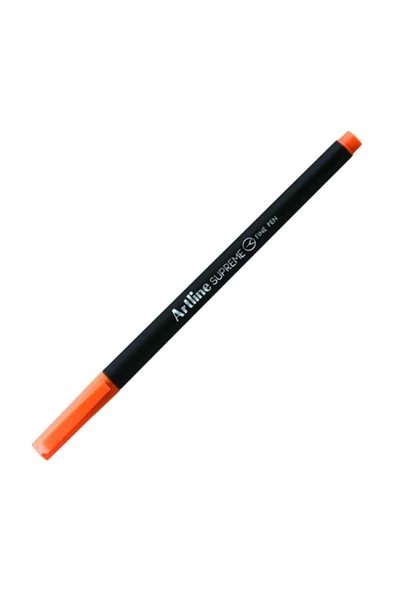 artline Supreme Fine Keçe Uçlu Kalem 0,4mm Koyu Turuncu - 1