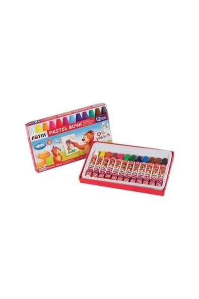 Fatih Pastel Boya 12 Renk King Size Fa34012pb12rks ürün görseli