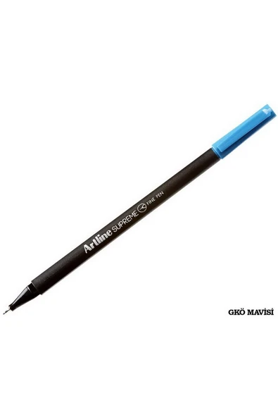 artline Supreme Fine Pen 0.4 mm Keçe Kalem Gök Mavisi ürün görseli 1