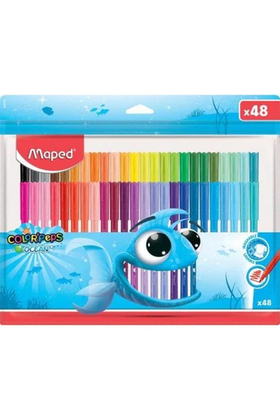 Maped Color Peps Ocean Marker 48 Li - 1