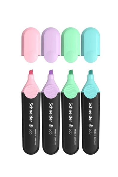 SCHNEIDER 4lü Pastel Fosforlu Kalem Schneider ürün görseli 1