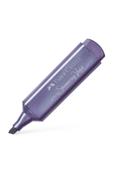 Faber Castell Faber Fosforlu Kalem Metalik Mor 154678 - 2