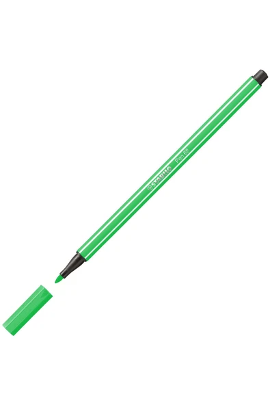 Stabilo Pen 68 1.0mm Keçe Uçlu Kalem 68/033 Floresan Yeşil ürün görseli 1