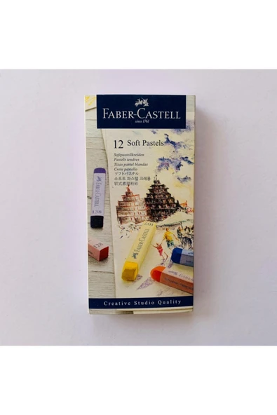 Faber Castell Toz Pastel Boya 12'li - 2