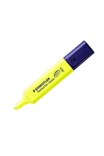 Staedtler Textsurfer Classic Highlighter Sarı Fosforlu Kalem ürün görseli 1