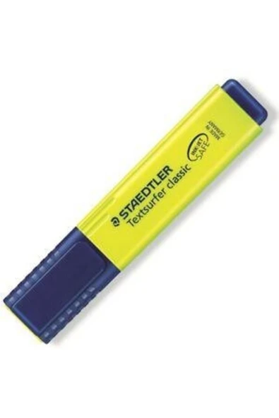 Staedtler Textsurfer Classic Highlighter Sarı Fosforlu Kalem - Resim 2