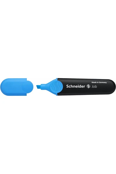 SCHNEIDER Job 150 Fosforlu İşaretleme Kalemi Neon Mavi - 1