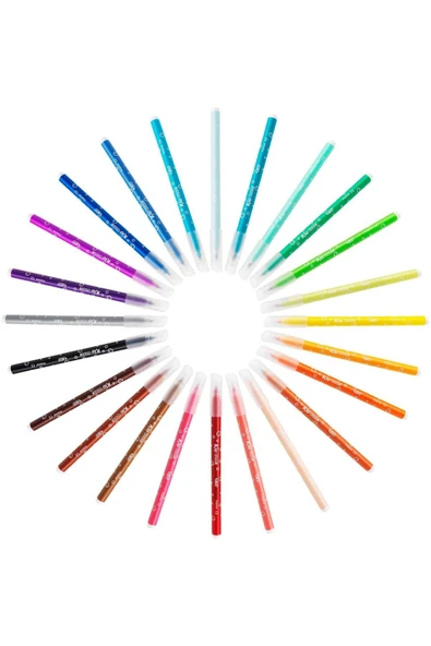 Bic Kids Kid Couleur Keçeli Boya Kalemi 24 Renk - Resim 2