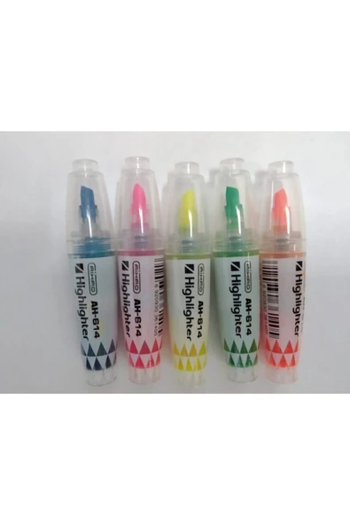 Aihao Aıhao Mini Fosforlu Kalem Seti 5 Renk F.k ürün görseli 1