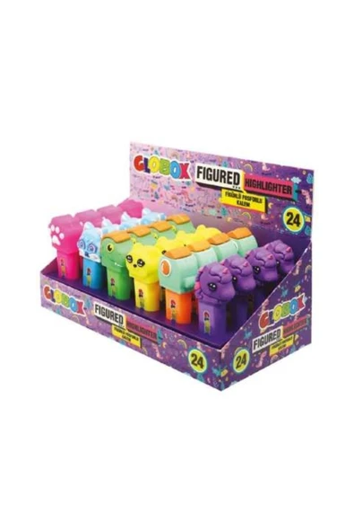 Globox Figürlü Fosforlu Kalem ürün görseli 1