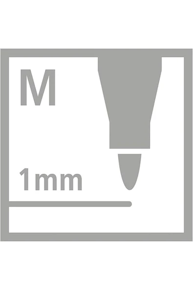 Stabilo - Keçe Uçlu Boya Kalemi - Pen 68 - Floresan Mavi - Resim 4