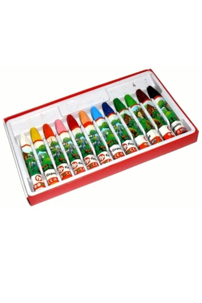 FixPoint Pastel Boya 12 Renk - Resim 2
