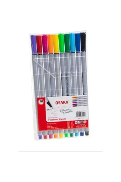 Osaka Fineliner Kalem Seti 10 Adet Ofk0410 - 1