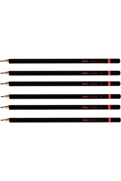 Rotring 6 Lı Sınav Kalemi 2b (2090068) ürün görseli 1