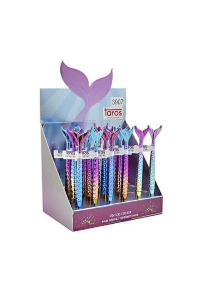 Taros Unıck Color Deniz Kızı Şekilli Kalem ürün görseli 1