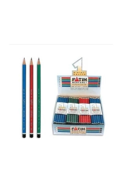 Fatih Mercanlı Kurşun Kalem 144 Adet (1 Paket, 12 Düzine) ürün görseli 1