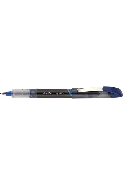 Scrikss LP-68 0.7mm Likid Keçe Uçlu Kalem Mavi - 1