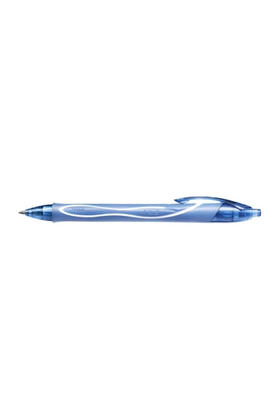 Bic Gelocity Hızlı Kuruyan Basmalı Jel Kalem 0.7 mm Turkuaz - 1