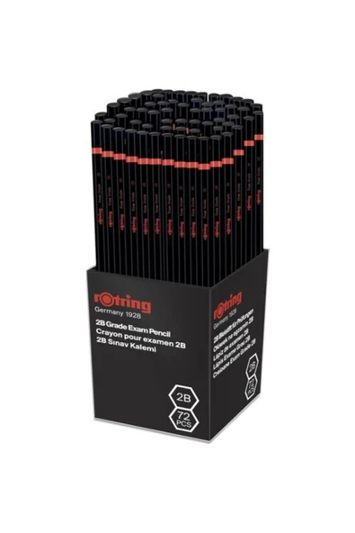 Rotring Sınav Kurşun Kalemi 2b (72 Li Paket) 2090068 ürün görseli 1