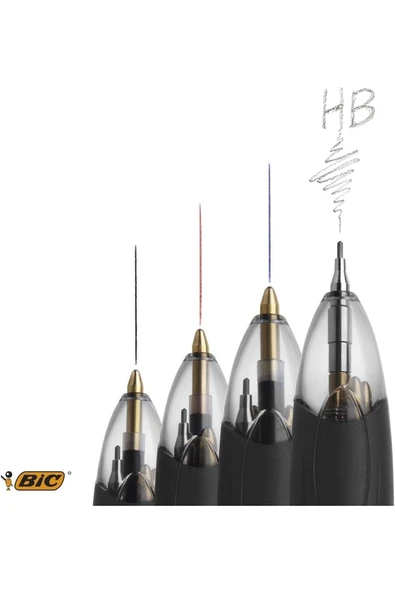 Bic Multifunction 3+1 Tükenmez/versatil Hb Kalem + 0.7mm Hb Kalem Ucu - 2