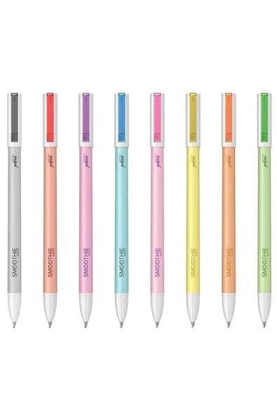 Scrikss Jel Kalem Smoothıe 0.7 Mm Pembe 12 Adet - 2