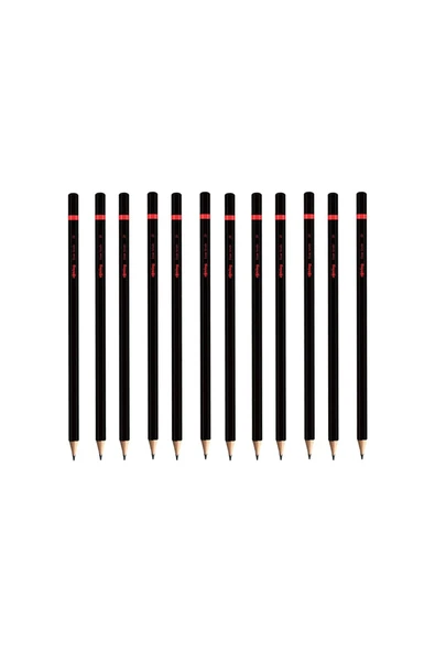 Rotring 12 Li Sınav Kalemi 2b (2090068) - 1