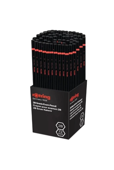 Rotring Kurşun Kalem Sınav 2b 2090068 - 72'li Paket