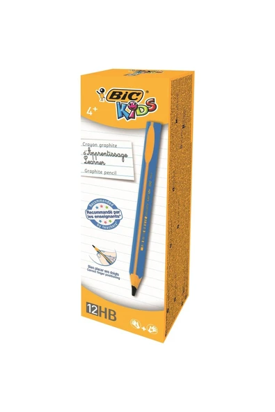 Bic Kids Evolu Hb Kurşun Kalem Mavi 12 Li Paket ürün görseli 1