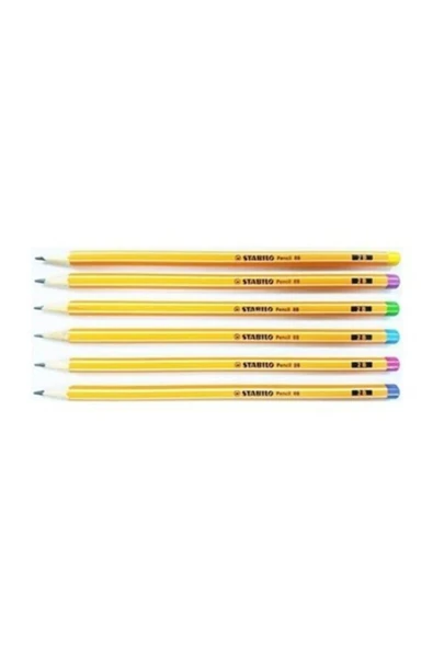 Stabilo 2b Kurşun Kalem 12'li Karışık Paket - 1