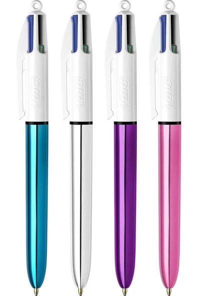 Bic 4 Colours 4'lü Tükenmez Kalem Seti ürün görseli 1