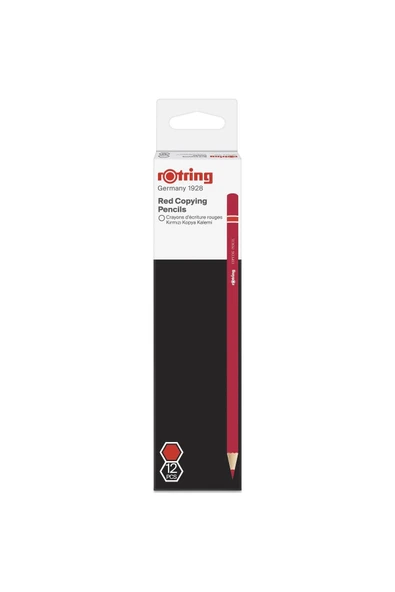 Rotring Kırmızı Kopya Kalemi (12 Li Paket) 2090069 ürün görseli 1