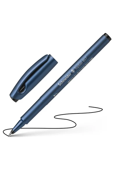 SCHNEIDER Topball 857 Roller Pen 0.6 Siyah - 1