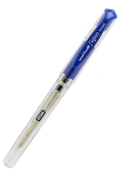 Mahi Max Uni-ball 4 Adet Mavi Signo Broad 1.0 Imza Kalemi Um-153 - 2