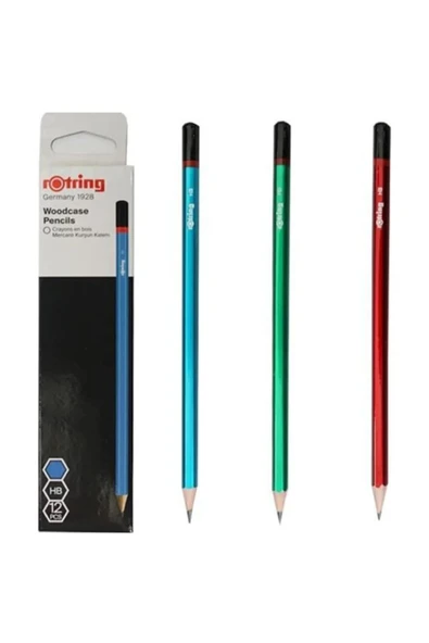 Rotring Kurşun Kalem Mercanlı 2090065 - 12'li Paket ürün görseli